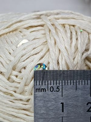 Cotton Gold Paillettes