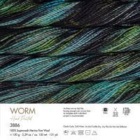 Worm Gazzal - 3886 (бирюз/зелен)