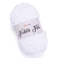 Fable Fur, YarnArt - 965 (белый)
