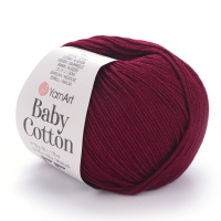 Baby Cotton YarnArt - 428 (бордо)