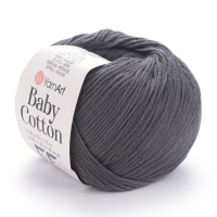 Baby Cotton YarnArt - 454 (графит)