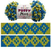 Puffy MORE (Alize) - 6544 (липа/гиацинт)