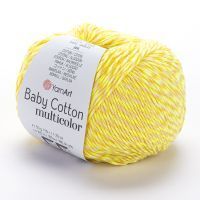 Baby Cotton Multicolor YarnArt - 5204 (желтый)