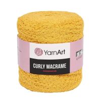 Curly Macrame YarnArt - 764 (желтый)