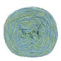 Ангорка меланж Рассказовская - 05 (голубой мел.-яблоко)