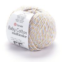 Baby Cotton Multicolor YarnArt - 5212 (желт/голуб)