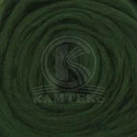 Гребенная лента для валяния (Камтекс) -  зеленый