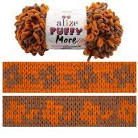Puffy MORE (Alize) - 6562 (тем.оранж/корич)