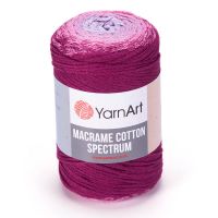 Macrame Cotton Spectrum YarnArt - 1314 (фуксия/астра)