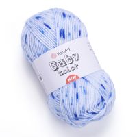 BABY COLOR (YarnArt) - 210 (неж.голубой с синим)