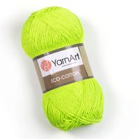 Eco Cotton (YarnArt) - 801 (салат неон)