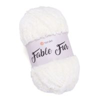 Fable Fur, YarnArt - 966 (крем)