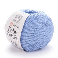Baby Cotton YarnArt - 448 (голубой)