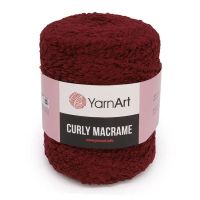Curly Macrame YarnArt - 781 (бордо)