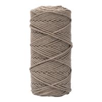 Шнур хлопковый 3 мм/100 м - 044 (ореховый)