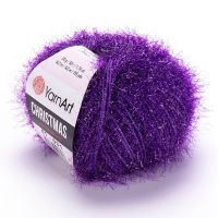Christmas YarnArt - фиолетовый