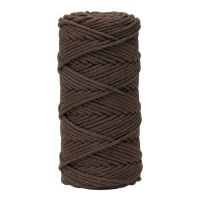 Шнур хлопковый 3 мм/100 м - 040 (брауни)