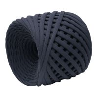 Трикотажная пряжа 7-9 мм/100 м - 113 (графит)