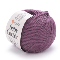 Baby Cotton YarnArt - 419 (сух.роза)