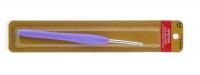 Крючок для вязания с резиновой ручкой 13 см. (Hobby&Pro) 3.00 мм.