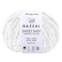 Sweet Baby Organic Cotton Gazzal - 2600 (белый)