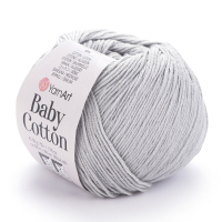 Baby Cotton YarnArt - 451 (св.серый)