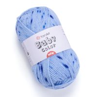 BABY COLOR (YarnArt) - 207 (голубой с крапинкой)