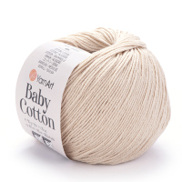 Baby Cotton YarnArt - 404 (бежевый)