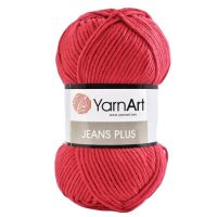 Jeans Plus (YarnArt) - 64 (красный)