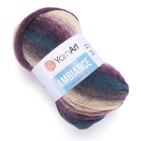 Ambiance (YarnArt) - 163 (фиолет/молоч)