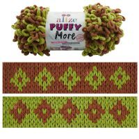 Puffy MORE (Alize) - 6545 (липа/тем.терракот)