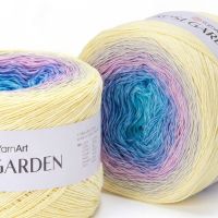 Rosegarden YarnArt - 332 (св.розовый/сиренев/голуб)