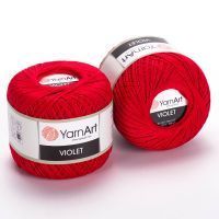 VIOLET (YarnArt) - 6328 (красный)