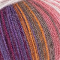 Angora active YarnArt - 860 (бел/роз/лил/оранж)
