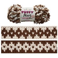 Puffy MORE (Alize) - 6627 (суров/корич)