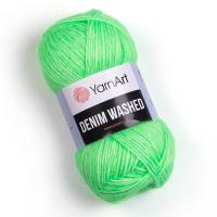 Denim Washed (YarnArt) - 912 (яркий салат меланж)