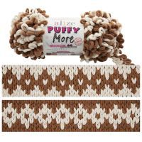 Puffy MORE (Alize) - 6563 (суров/бежев)