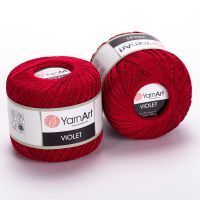 VIOLET (YarnArt) - 5020 (т.красный)