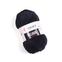 Velour (YarnArt) - 842 (черный)