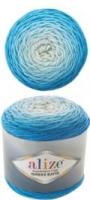 SUPERLANA MIDI OMBRE BATIK (Alize) - 7275 (бирюзовый)