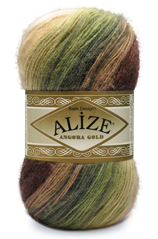 Заказать пряжу ALIZE ANGORA GOLD BATIK для вязания — «Малик»