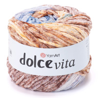 Dolce Vita YarnArt - 3419 (джинс/бежев)