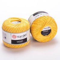 VIOLET (YarnArt) - 4653 (желтый)