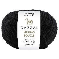 Merino Boucle Gazzal - 3766 (черный)