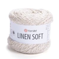 Linen soft YarnArt - 7303 (молочный)