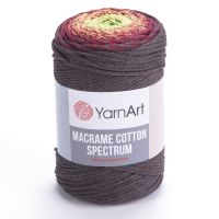 Macrame Cotton Spectrum YarnArt - 1305 (корич/бордо/зелен)