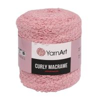 Curly Macrame YarnArt - 762 (пудра)