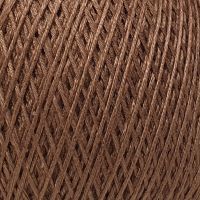 Нитки для рукоделия (вышивания) х/б ПНК - 6509 (коричневый)
