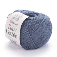 Baby Cotton YarnArt - 453 (серо-голубой)