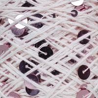 Колибри макси королевские пайетки - 040 (блед. розовый с розовыми пайетками)